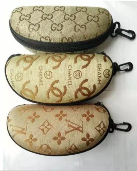 

fashion letter style sunglasses zipper box , case , women man eye glasses ordinary box , eyewear boxes