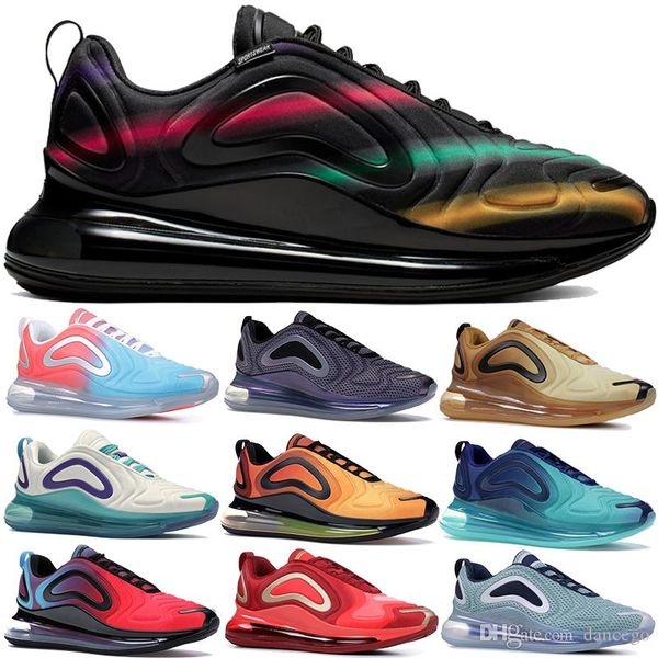 

outdoor stockx 72c kpu be true throwback future obsidian blue fury northern lights triple black white 720s men women running shoes sneakers