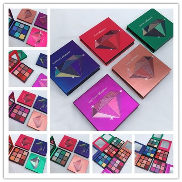 

Beauty eye hadow palette 5 hade apphire ruby topaz amethy t emerald ob e ion 9 color himmer hinning matte eye hadow gift 5p