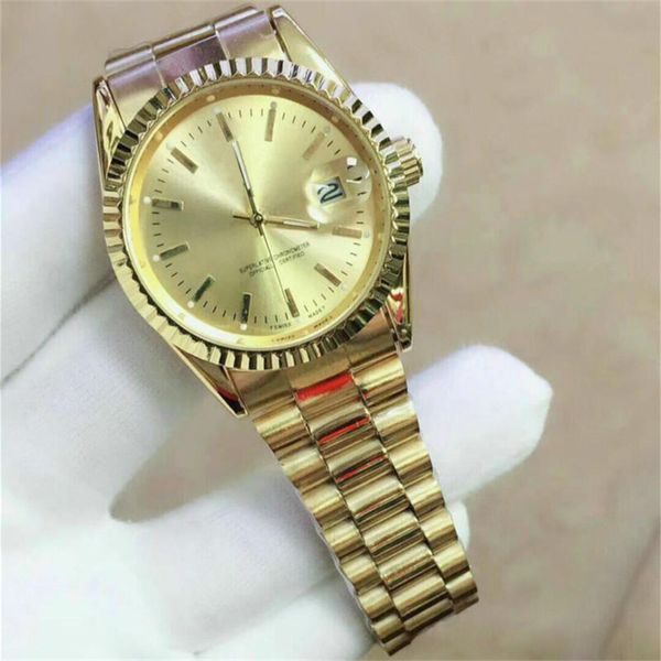 

mens watches brand luxury men dress watch stainless steel business gold watch casual waterproof wuartz swiss watch male clock relogio, Slivery;brown