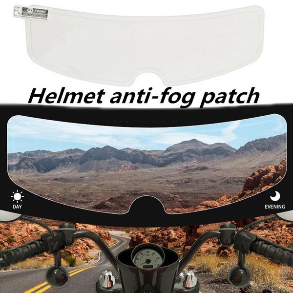 

1pcs clear pinlock anti-fog patch motorcycle full face generic for k4 ax8 hjc ls2 marushin helmets lens anti-fog visor