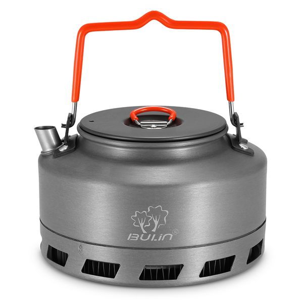

1.1l kettle aluminum metal pot indoor whistling coffee water kettle pot lightweight outdoor camping hiking picnic