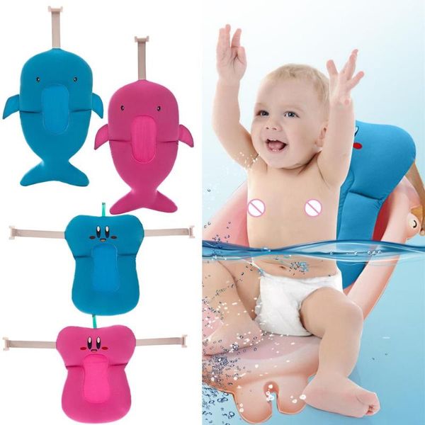 

baby shower портативный подушка кровать младенец ванна pad нескользящая ванна mat сиденья