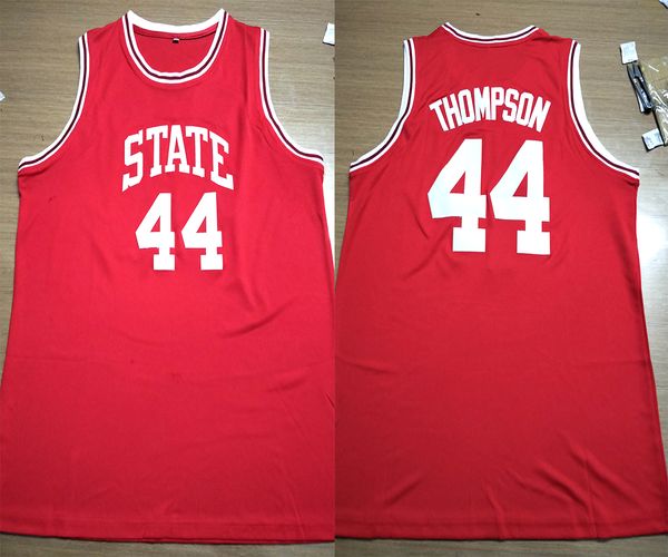Jersey de basquete personalizada szie xxs-6xl Compare com itens semelhantes #44 David Thompson NC State Wolfpack College Retro Classic Jerseys Menls costurada