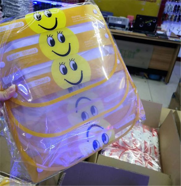 

Face Shield Clear Mask For Children Anti-Fog Full Face Isolation Transparent Visor Protection Prevent Splashing Safety Clear Facial Masks