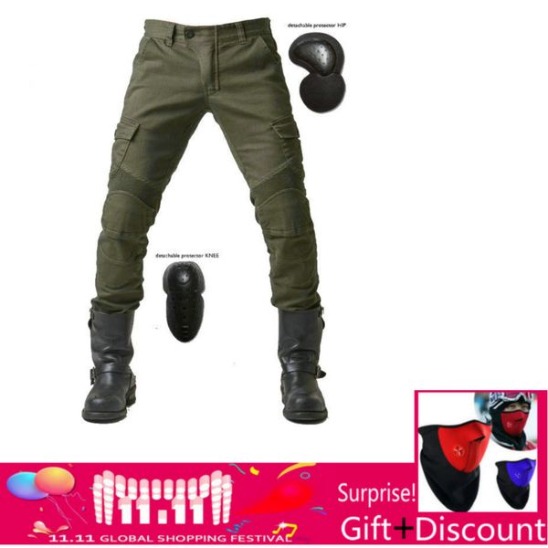 

2018 two colors uglybros motorpool ubs06 jeans leisure motorcycle jeans pants of locomotive army motor pants