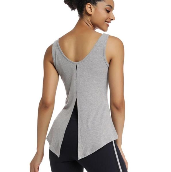 

new gym sleeveless female t-shirt women's sports t-shirts fitness clothing yoga running vest tank workout shirt, White;red