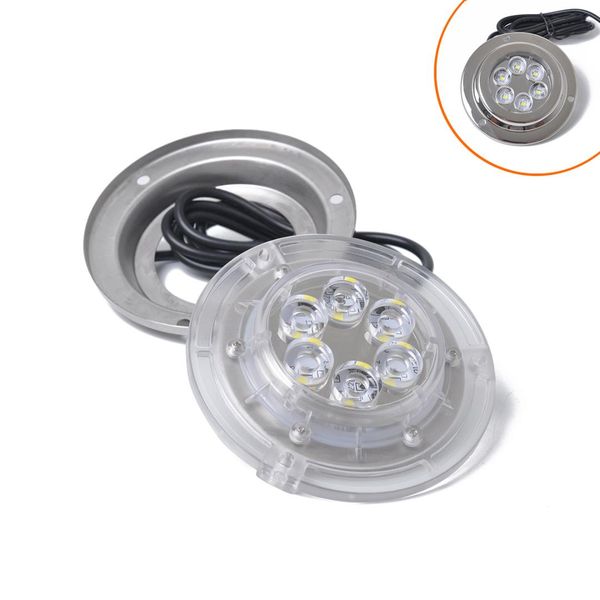 

wholesale cross border seller-marine yacht accessories stainless steel underwater lamp 12 vled underwater lamp waterproof