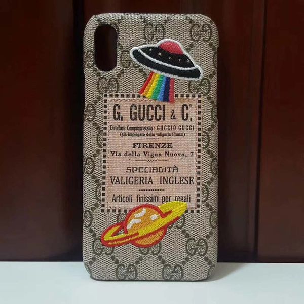 

Дизайнер телефона чехол для Iphone 6 7 8 Plus XS MAX XR Fashion Brands Full Luxury Phone Case D852