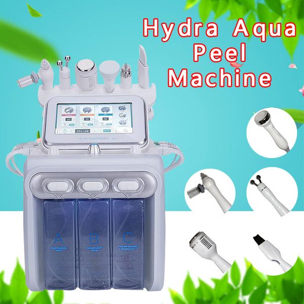

6in1 h2o2 hydra dermabrasion rf bio lift spa facial machine hydro microdermabrasion facial machine water aqua peel cold hammer oxygen spray