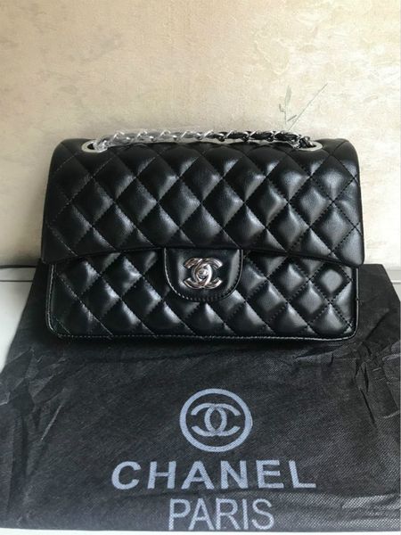 

cla ic pu leather black golden ilver chain ell whole ale retail new bag handbag houlder bag tote bag me enger
