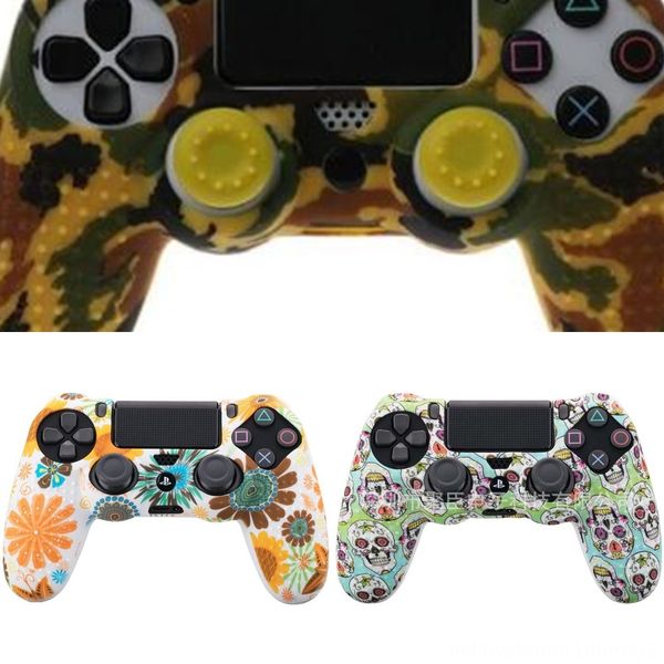 

d2cui non-slip textured white comfortable back shell case for ps4 slim pro game controller jdm-040 jdm-050 jdm-055