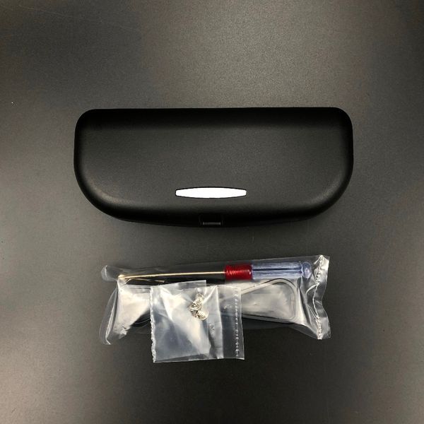 

car-styling sun visor glasses case for w211 w221 w220 w163 w164 w203 w204 a b c e s slk glk cls glc class