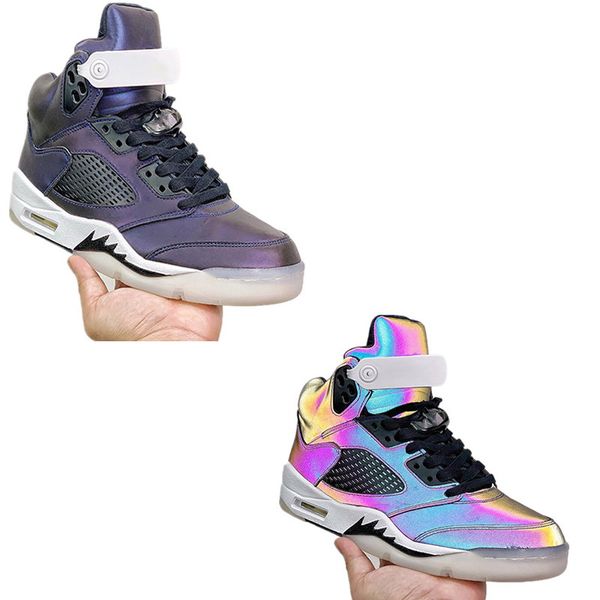 

2020 new outdoor leather waterproof men's casual shoes purple colorful reflective fashion sneakers comfortable foot with box packaging, Black