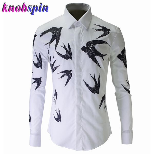 

trend mens shirt 2019 europe fashion brand long sleeve slim casual chemise homme cotton business male dress shirts, White;black
