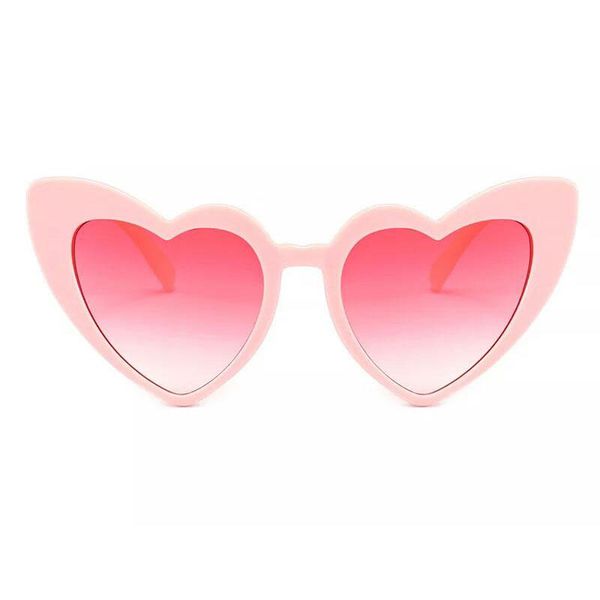 

модные сердце солнцезащитные очки для женщин уникальный cat eye солнцезащитные очки черный розовый красный форме сердца солнцезащитные очки, White;black