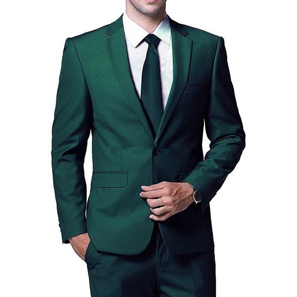 

new green wedding groom tuxedos notch lapel groomsmen mens dinner blazer suits (jacket+pants+tie) 366, Black;gray