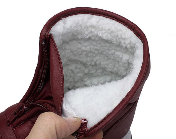 

designer- women eur 35-45 color wine/ burgundy/black pu women boots m028