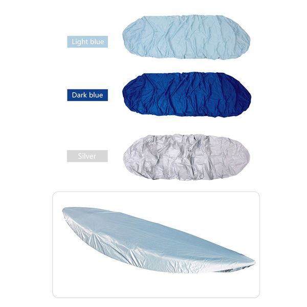 

3/4.1m kayak boat storage cover waterproof oxford cloth kayak rowing boat canoe protector canoe storage dust cover shield blue