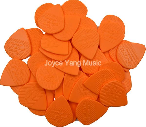 

orange/black 40pcs joyo non-slip jazz guitar picks heavy 1.4mm durable pom electric guitar bass guitar picks plectrums