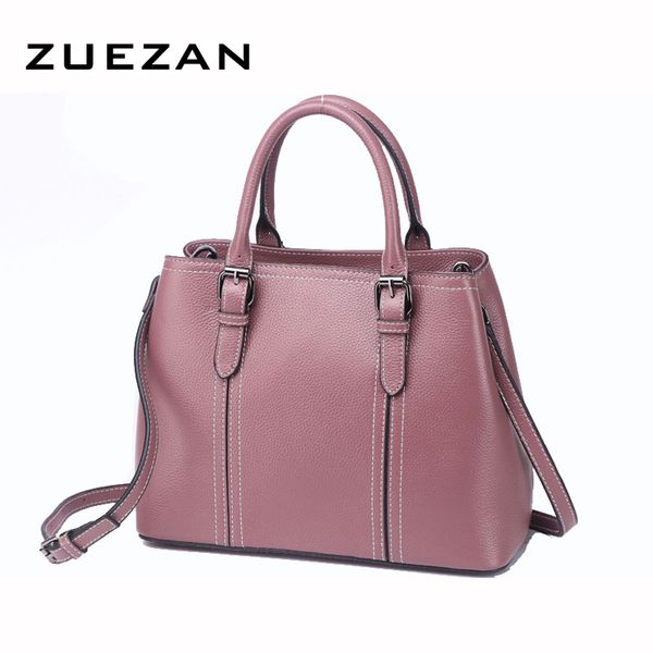 

fashion handles tote,women genuine leather shoulder bag, female casual 100% natural cowhide cross-body bags d010
