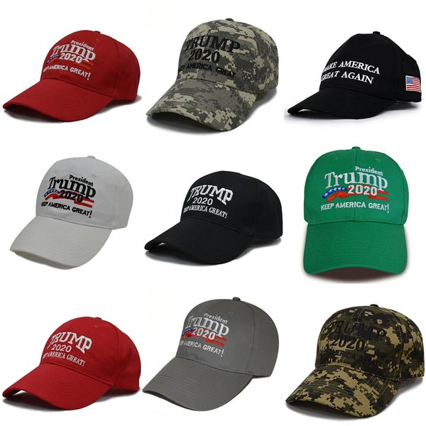 

4 стили дональд трамп бейсбол hat звезда флаг сша камуфляж cap keep america great 2020 hat 3d вышивки письмо регулируемое snapback dc52 # 28, Blue;gray