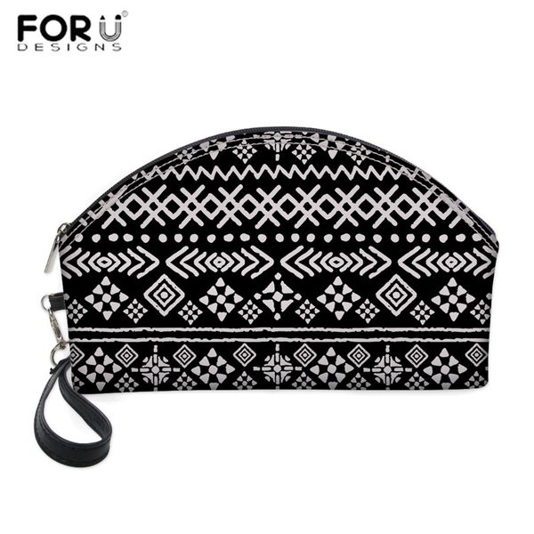 

forudesigns beauty case cosmetic bag traditional print women cute suitcase for makeup necessarie toiletry kit storage handbag
