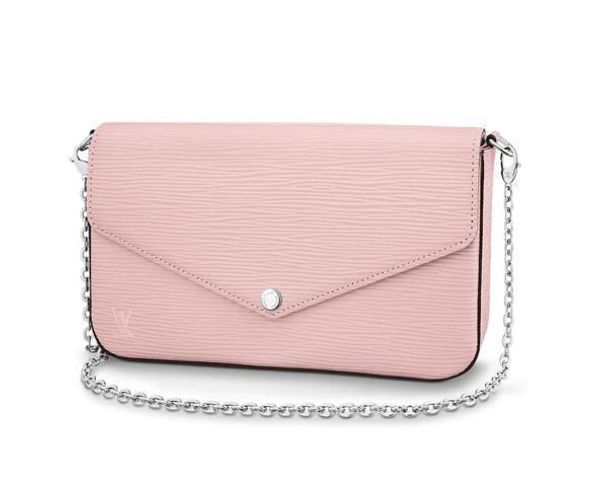 

2019 pochette fÃ©licie m62467 new women fashion shows exotic leather bags iconic bags clutches evening chain wallets purse