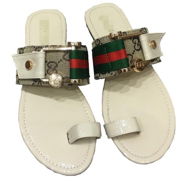 Compre A8Gucci Zapatos Sandalias De Las Mujeres 2019 De La Manera Caliente Zapatos De Mujer Sandalias De Diamantes De Imitación De Verano Clip De