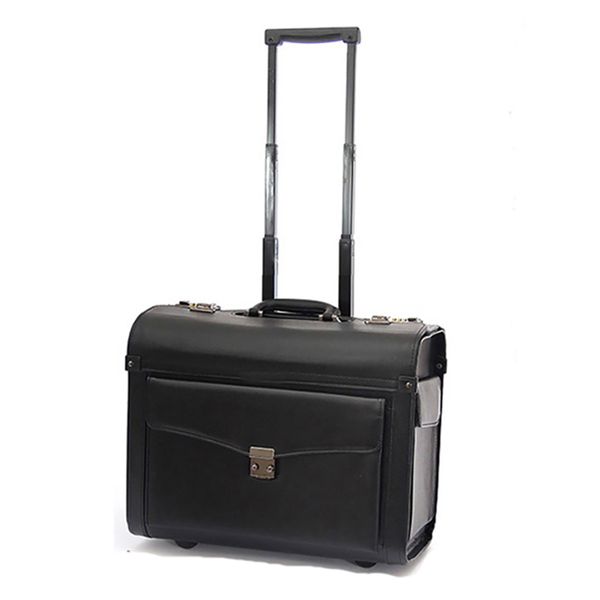 

captain flight aviation special trolley suitcase 16/19 inch business flight attendant suitcase bag pu luggage box boarding case