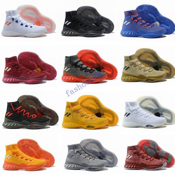 

2020 quality crazy explosive 2017 high mens basketball shoes red white black andrew wiggins crazy explosive youth wall 3 sport sneakers40-46