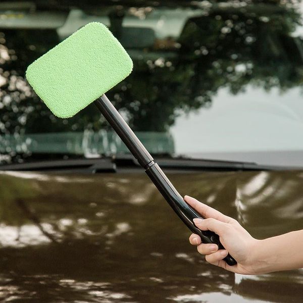 

ergonomic handle cleaner tool for cleaning home windows car windshield motorcycle auto car styling auto accessories camping hot