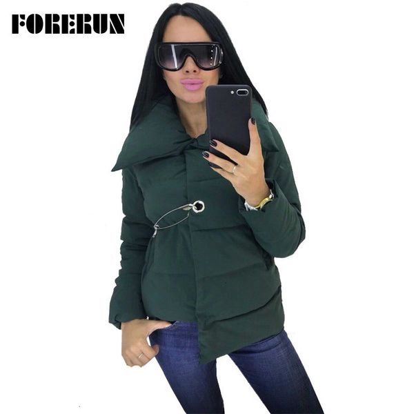 

погон женщины зима jas мода асимметричный женщины jas pin winter katoon wet puffer 4 цвета parka femme hiver, Black