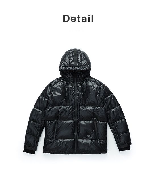 

winter new trend casual couple down jacket, Black