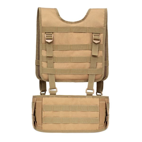 

outdoor tactical belt vest suit hunting sports pockets multifunctional belt