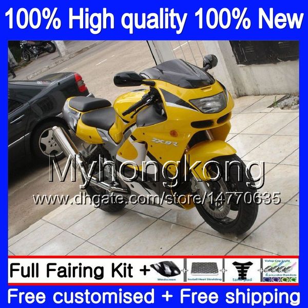 Тело для Kawasaki ZX900 900 CC 9 R 94 97 1994 1995 1996 1997 221MY.AA ZX 900 ZX 9R 900CC ZX-9R ZX9R 94 95 96 97 Обтекивание Желтый Черный