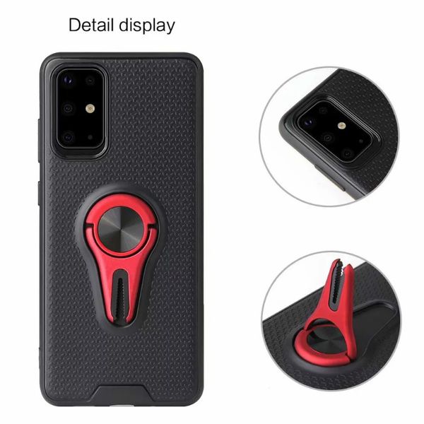 

360 kickstand magnetic tpu cell phone cases for samsung galaxy s20 plus a01 a51 a71 a91 iphone 11 redmi note 8t armor case