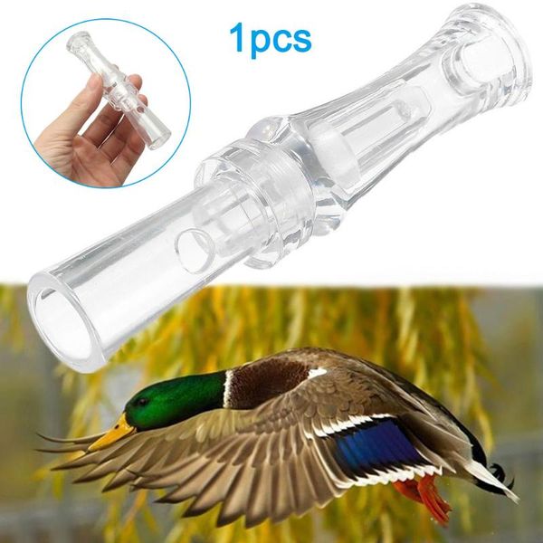 

pvc duck hunting call whistle mallard caller ring decoy shooting tools asd88
