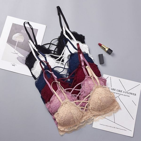 

бесшовные бюстгальтер женщины underwears lace бюстгальтер lingerie sexy цветочные женщины бесшовные беспроводной бюстгальтер femme ultra thi, Red;black