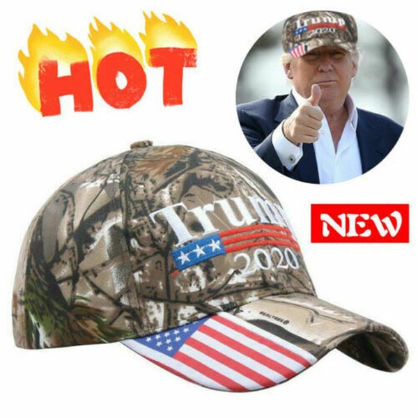 

дональд трамп 2020 cap флаг сша камуфляж бейсболка спорт hat keep make america great, White