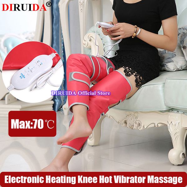 

new electric infrared heating leg vibration massage burning fat slimming body pain relief rheumatism knee magnetic therapy pant