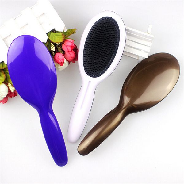 

rakado 1pc hair brush comb head massage hair care beauty spa massage comb set plastic cosmetics tool home salon styling new, Silver