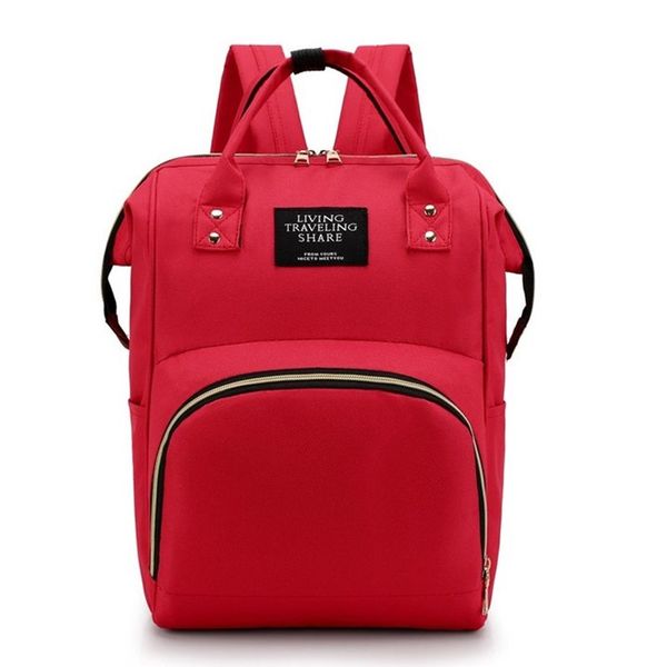 

mommy stroller nursing bag baby diaper nappy bag waterproof both shoulders package package capacity solid backpack