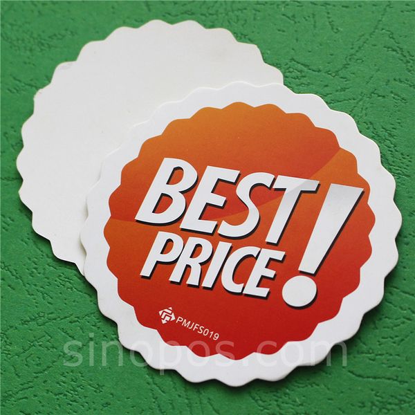 

price burst signs, store shelf rack pricecard sale price tag paper card sign advertising printed promotion tags ticket