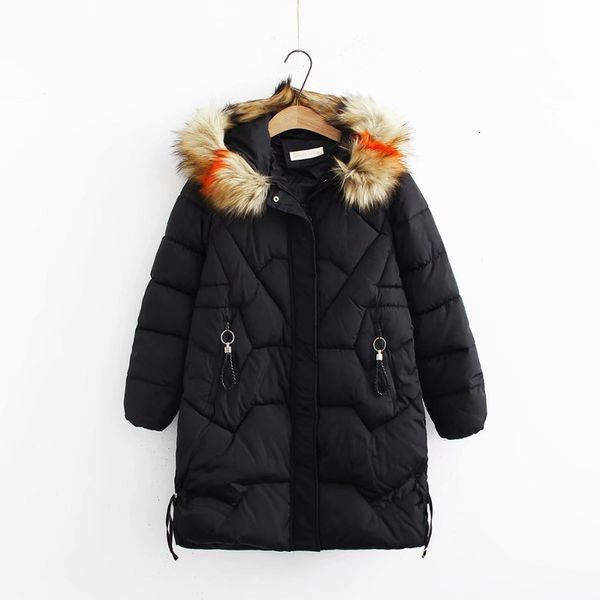 

2019 new parka women winter jas jas fat cats casual jacket womens exit park hooded bontkraag, Black