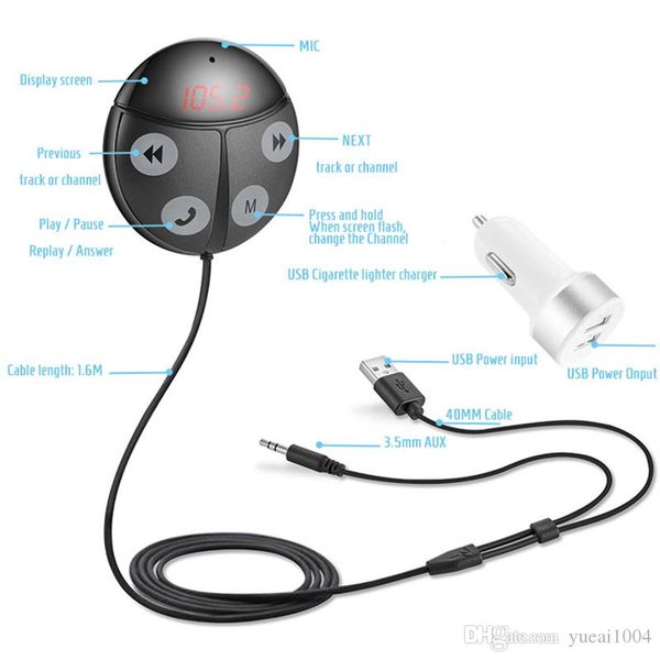 

car carrier beetle shape wireless bluetooth fm transmitter speakerphone bluetooth car kit car auto transmitters with retail package