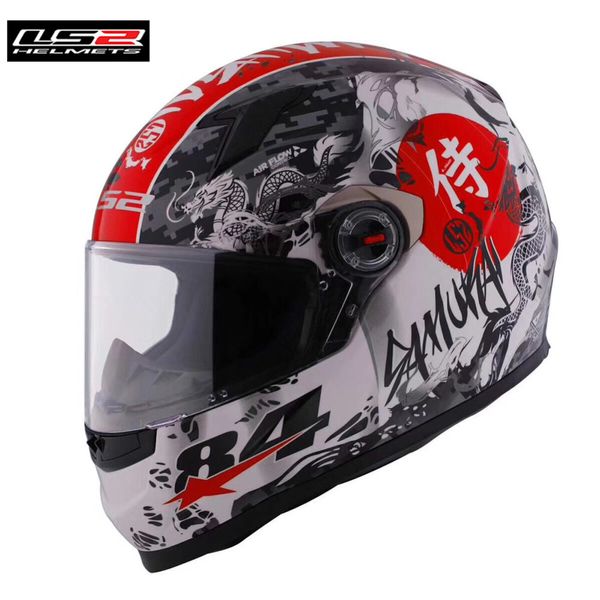 

ls2 capacetes de motociclista motorcycle full face racing helmet classic ff358 casco moto new colors