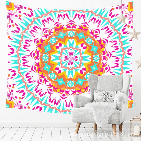 

mandala geometry printing hanging cloth room dormitory decoration painting tapestry me background cloth can one