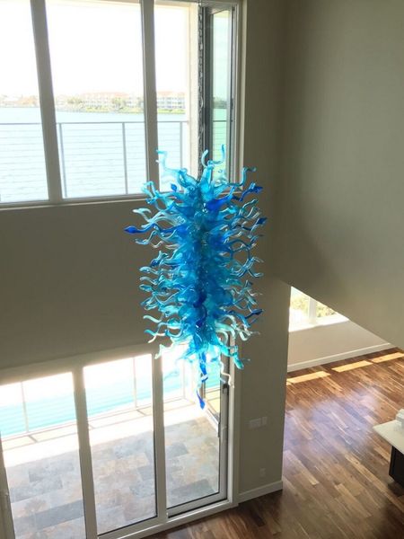 

modern restaurant chandelier for high ceilings contemporary pendant chandelier mouth blown murano glass light led design lamp