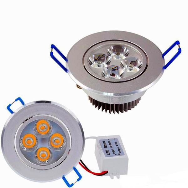 Nuovi faretti 9W 12W AC85V-265V LED da incasso a soffitto Faretto da incasso a LED Lampada da parete Faretto con driver LED per illuminazione domestica